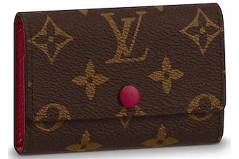 LOUIS VUITTON Monogram 6 Key Multicles Holder Fuchsia 